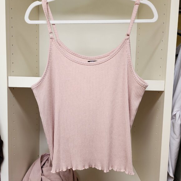 Baby Pink Tank and Cardigan Set - Picture 2 of 5